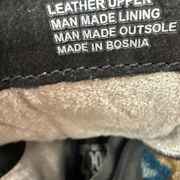 Miz Mooz Nala Combat boots lace up side zip NWOT - Picture 5 of 6